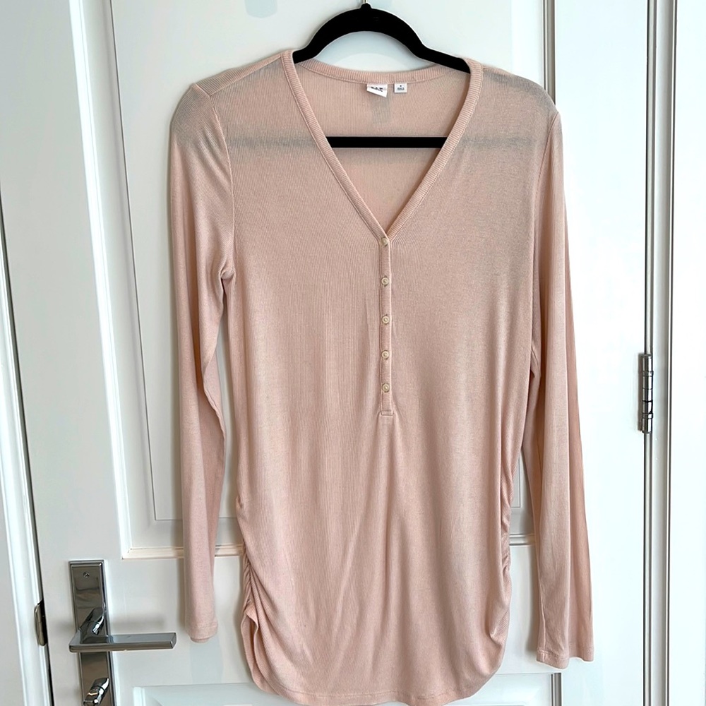 Petal pink GAP maternity tunic